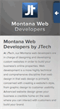 Mobile Screenshot of montanawebdevelopers.com